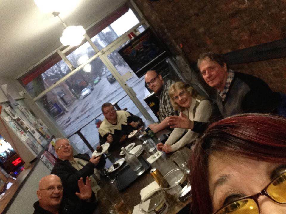 ThinkTankTracee's tweet photo. And we're back at @KneadOnJames tonite 276 #JSN #HamOnt 
from 6:30-9pm. Come by for a slice! @darrylgold @misfitgraves @Mauvine @danzen @HamProWrestling @UteSchmid @northendbreezes @fistandantalus @LeeEdwardMc #poetentialisticly #Nixy
@DragnDon @MyShotInTheDark @rockstarauthor https://t.co/FnLyuf0La8