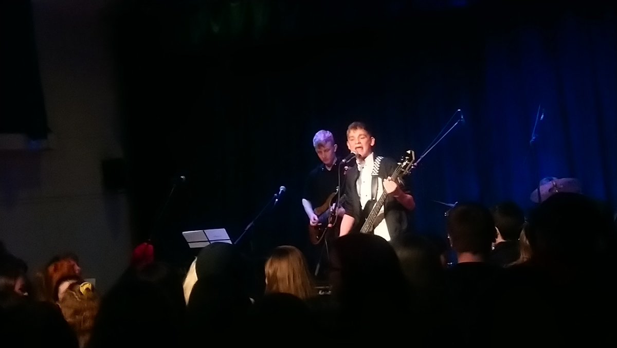 PrinceHenrysGS's tweet photo. We had a great time @OtleyCourthouse on our Bands' Night. Good luck to Men in Glass Houses @Belgrave_Leeds this Thursday - and to all the bands in @centrestage2019 for @MartinHouseCH.  We've raised more than £1000 so far this year! https://t.co/SI0t01b7Wt Tix £6. #henrysgottalent https://t.co/bn2bJ4JPJh