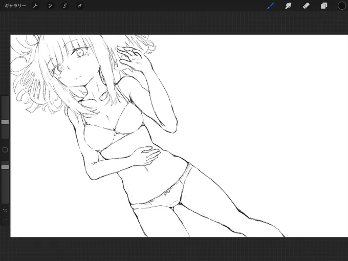 二乃だった(˙꒳​˙ )͟͟͞͞ =髪飾り大きい? 