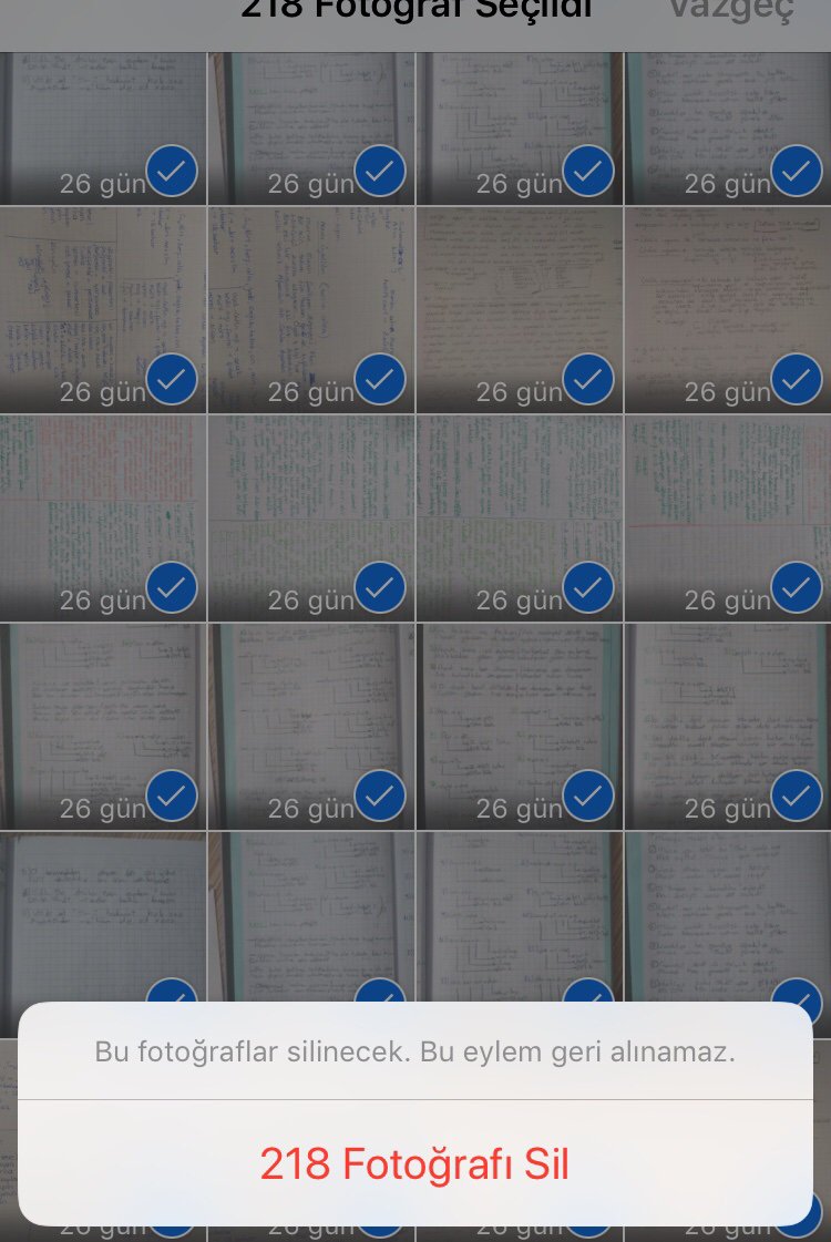 Vizeler bittiğine göre ilginç bir istatistik paylaşalım;📊

❝ 📱Telefonlardan en fazla dosya vize haftasından sonra siliniyormuş.❞

Sizce? 🤔😅