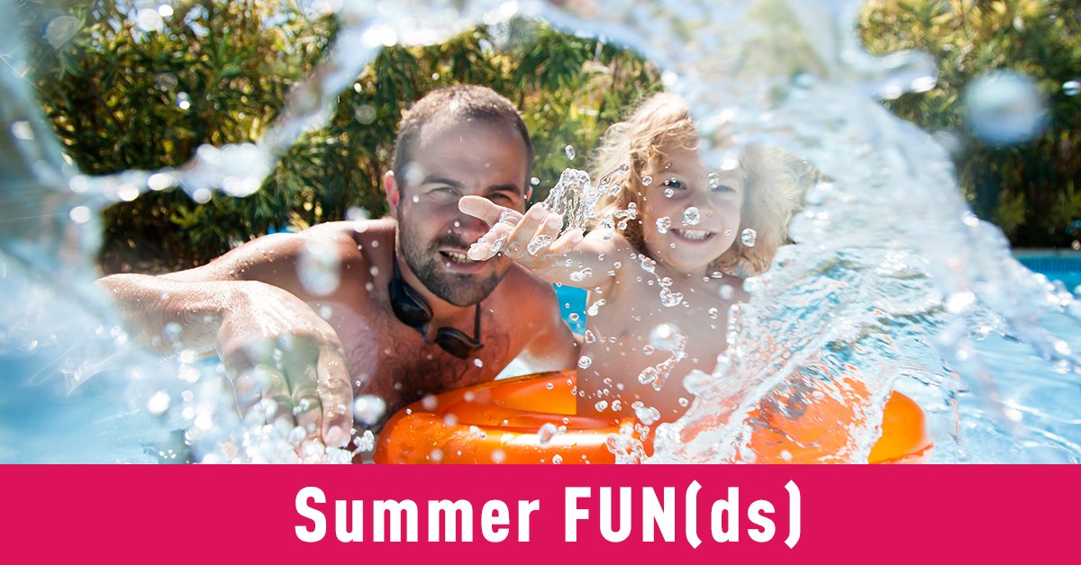 Your #creditunion has summer funds for your summer
fun with flexible terms &amp; payments to fit your budget. Contact your credit union today!