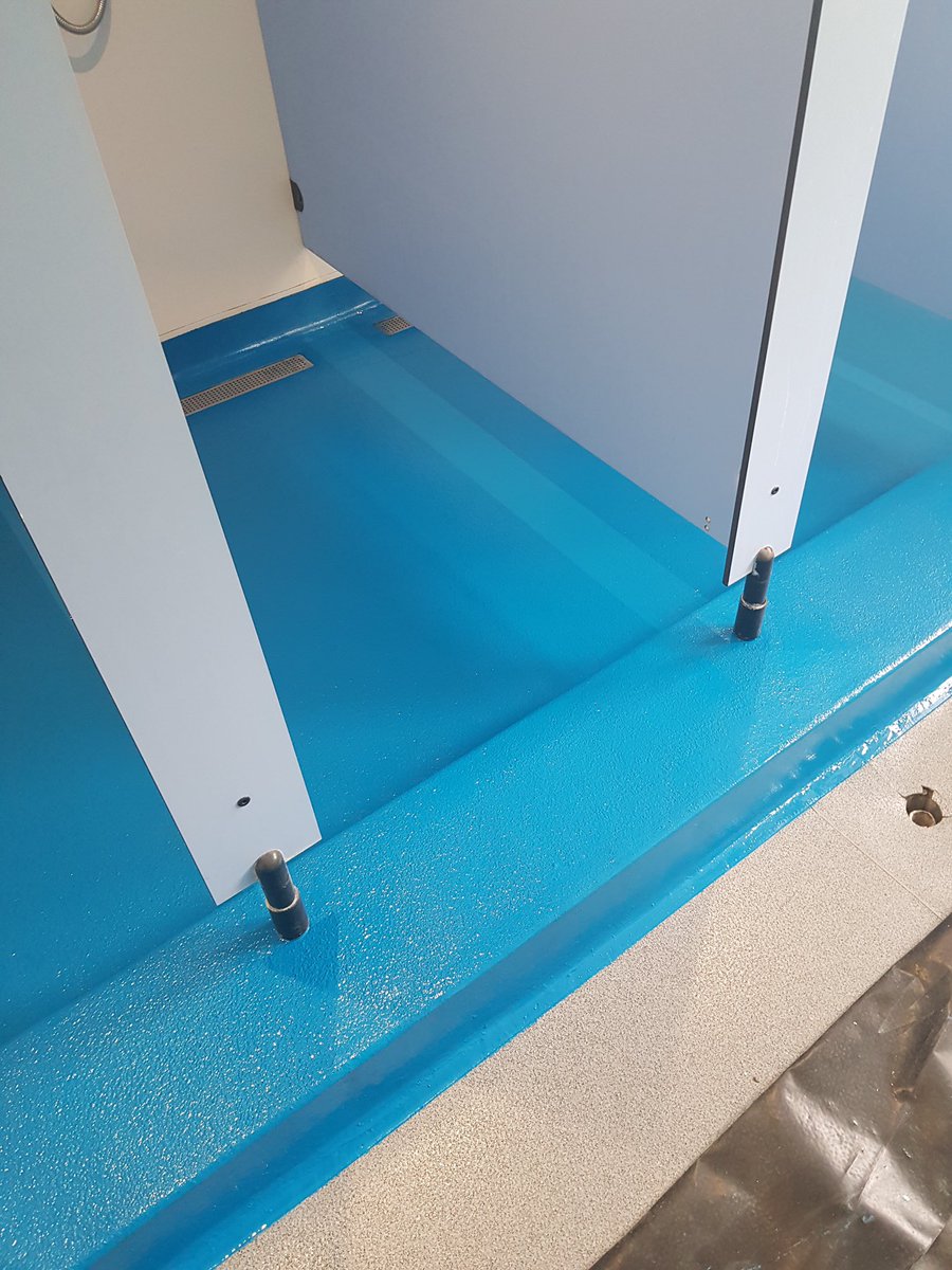 RichResins's tweet photo. Nice shower system installed for one of our contractors today. #Resin #Flooring #WetRoom https://t.co/U2zUJc0wXz