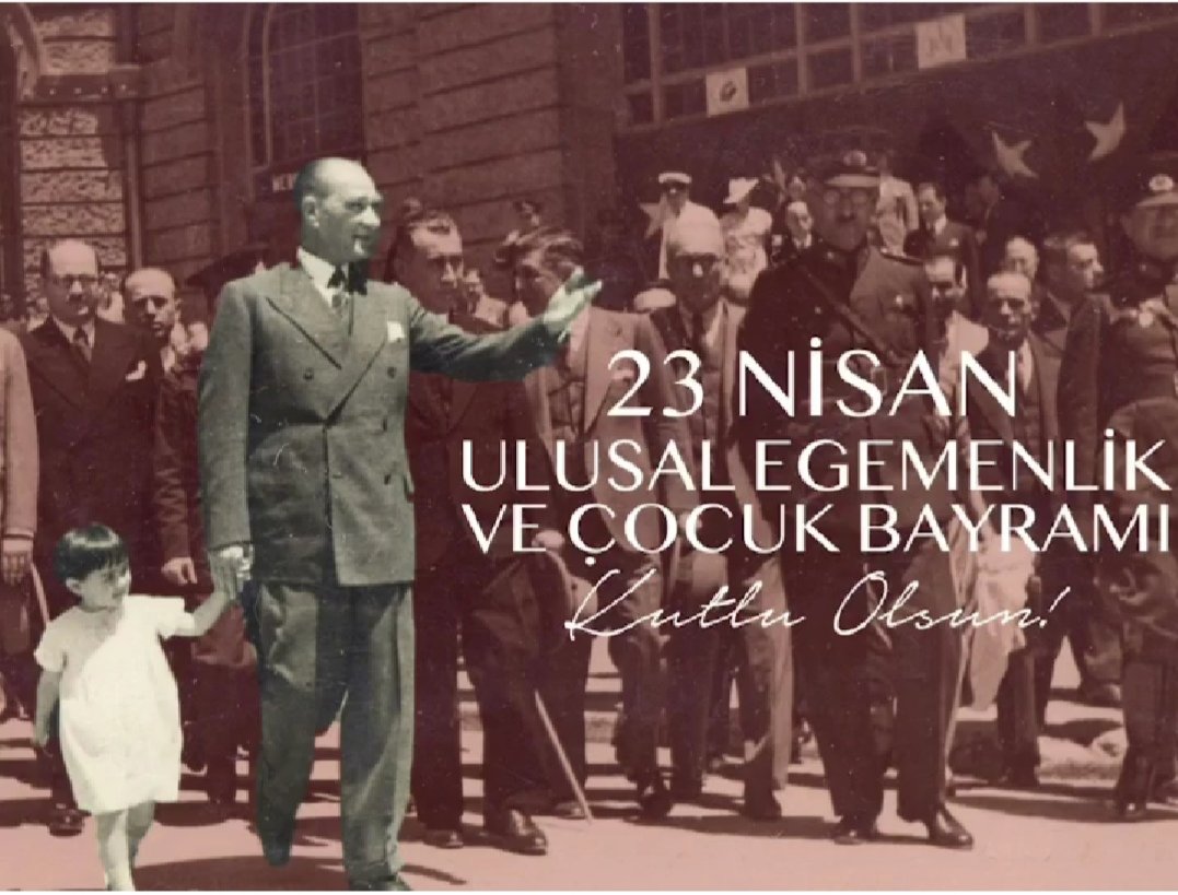 Küçük hanımlar, küçük beyler! Sizler hepiniz geleceğin bir gülü, yıldızı ve ikbal ışığısınız. Memleketi asıl ışığa boğacak olan sizsiniz. 
Mustafa Kemal Atatürk 
23 Nisan Ulusal Egemenlik ve Çocuk Bayramı’mız kutlu olsun.
#23NisanUlusalEgemenlikveÇocukBayramı