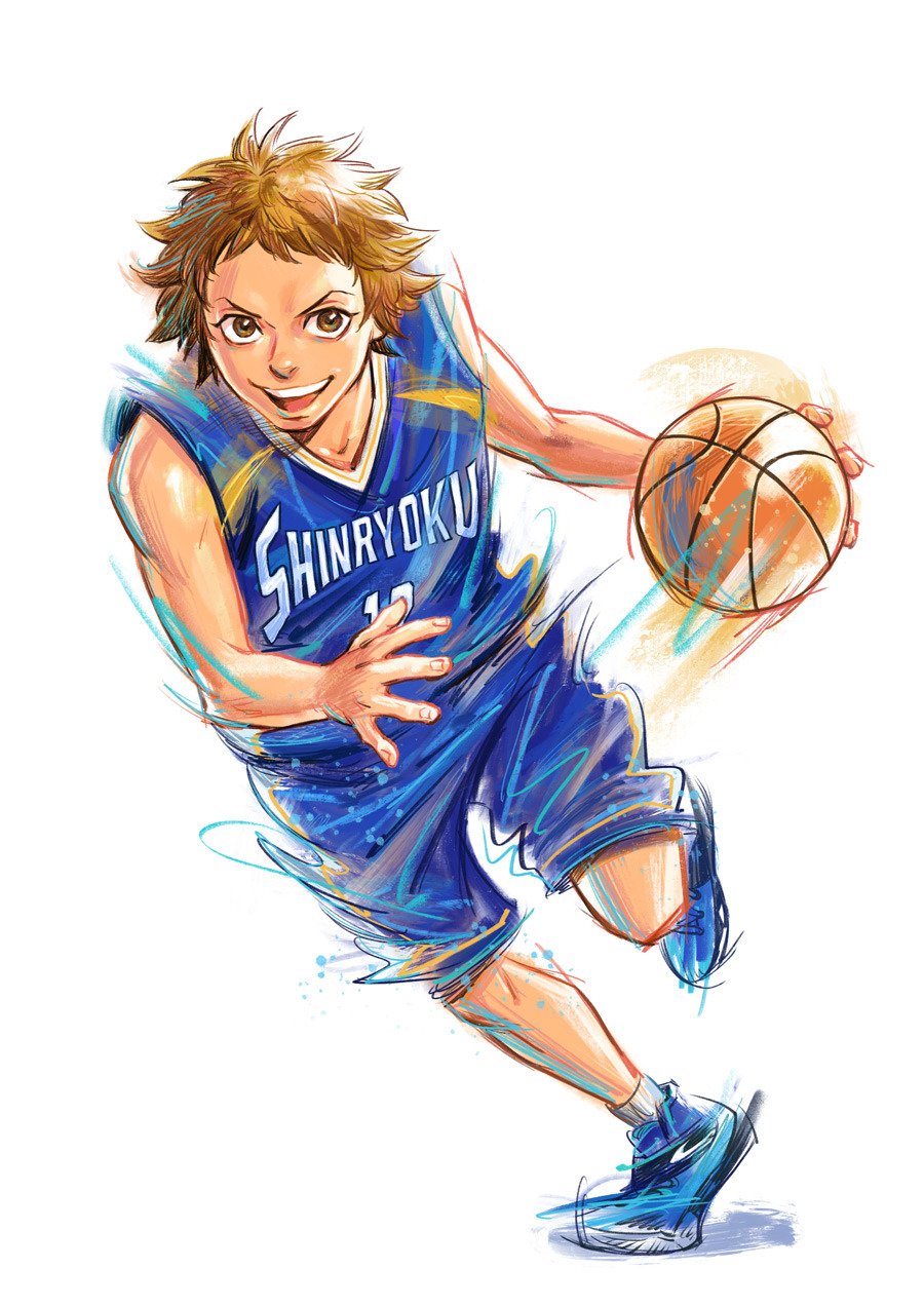 تويتر 歩 على تويتر こういうの イラストお仕事でも描けたら泣いて喜ぶのでバスケ スポーツ界隈でイラストが必要な時は僕にぜひ 描いてる漫画もそうですが 自分の得意なもので喜んでもらうのが一番嬉しいんですよね オリンピックの仕事も何かしらやりたい