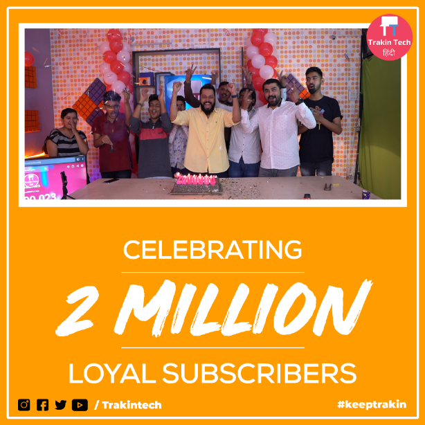 TrakinTech's tweet photo. Annnd we reach yet another milestone on @TrakinTech and it is just a small step towards much bigger goals..
Last 1M achieved in less than 7 months.. Next target 5 Mln by year end.. 
Possible??
Thank you all !!
#TrakinTechTeam #KeepTrakin #TrakinTech  @YouTubeIndia https://t.co/htd3m6PkkK