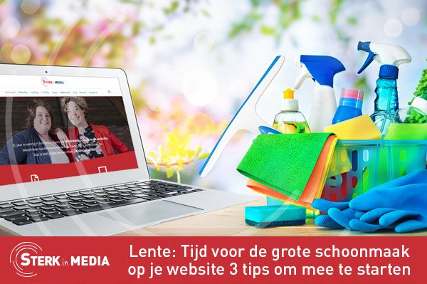 sterkinmedia's tweet photo. 🤩 Vandaag dan wel geen maandag, maar wel de eerste werkdag van de week. En dus hebben we weer een leuke blog met tips voor je klaarstaan! ☀️

➡️ Het is weer lente. Tijd voor de grote schoonmaak. In huis, maar zeker ook op je website.

https://t.co/JNbcukhaeB https://t.co/9EyARoNSZ4