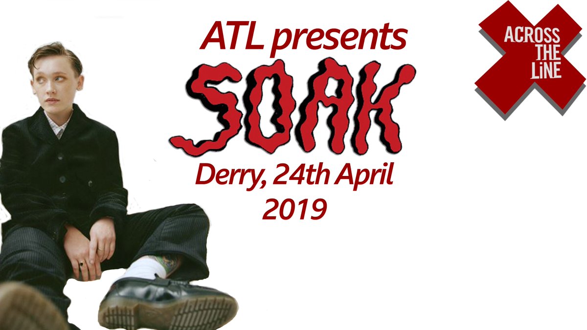 BBCnireland's tweet photo. Tomorrow, @acrosstheline brings you @Soakofficial, live from the @brickwork_derry! You can watch Soak’s entire performance live online from 9PM here 👉 https://t.co/5Q1WZe8xMy https://t.co/mh76dcjQsi
