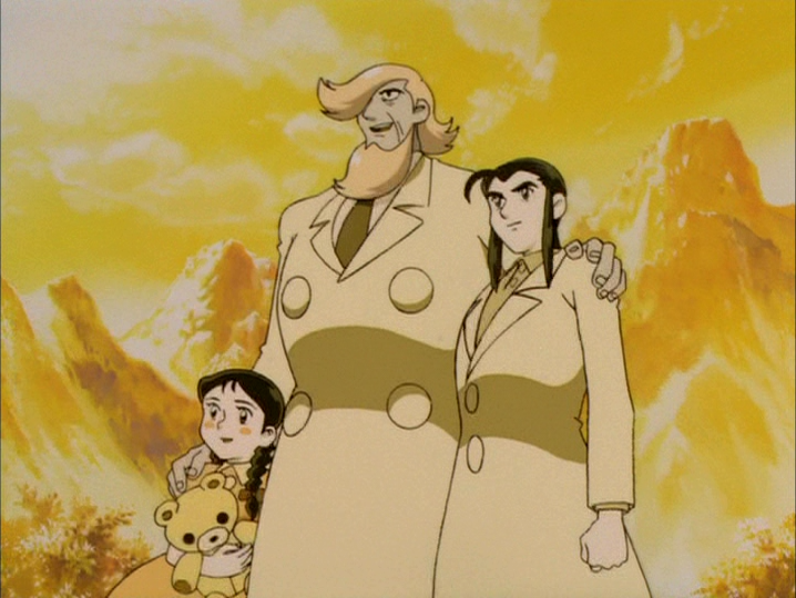 Amen 幻夜の妹 国際警察機構の銀鈴の最期は下半身が消えて上半身のみになるというものですがアンデルセン神父の元ネタなのか確証はありません 同じく国際警察機構のムラサメ刑事は不死身の体で 頭を撃ち抜かれても復活しますがアンデルセン神父のそれと