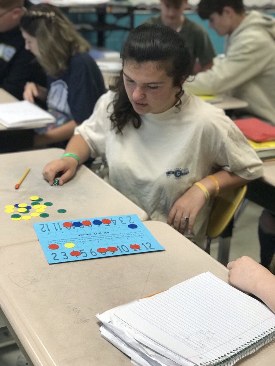 jbrouse40's tweet photo. Why did the game creator pick 7? 🤔 #MTBoS #iteachmath @CornerMiddle @mcaufield15 @UABTeach https://t.co/oodW7oitAF