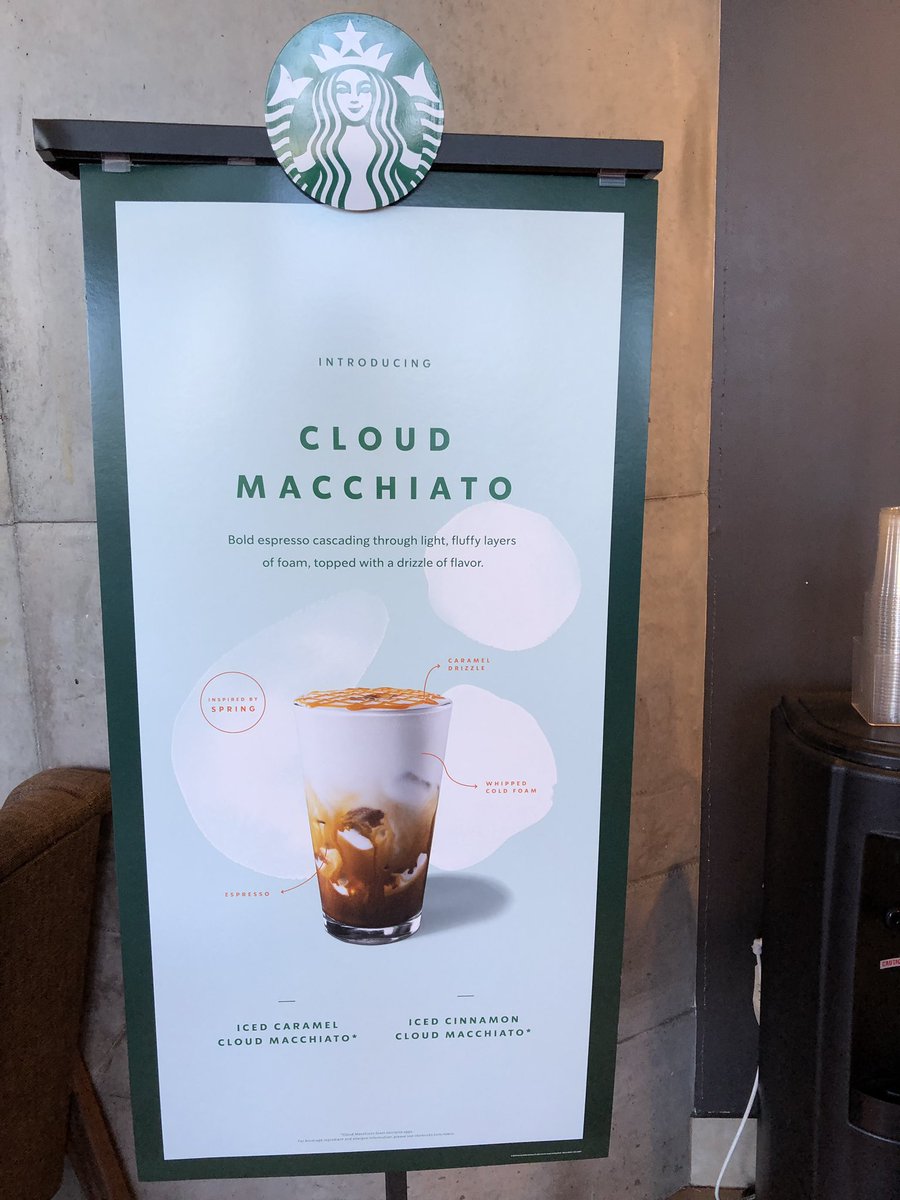 RebeccaJoffrey's tweet photo. Look! Even Starbucks is moving to the cloud! I dedicate this coffee to @margo_martinez for her groundbreaking work on the university admissions process. @amlflan #cloudcoffee https://t.co/W7JfTem39i