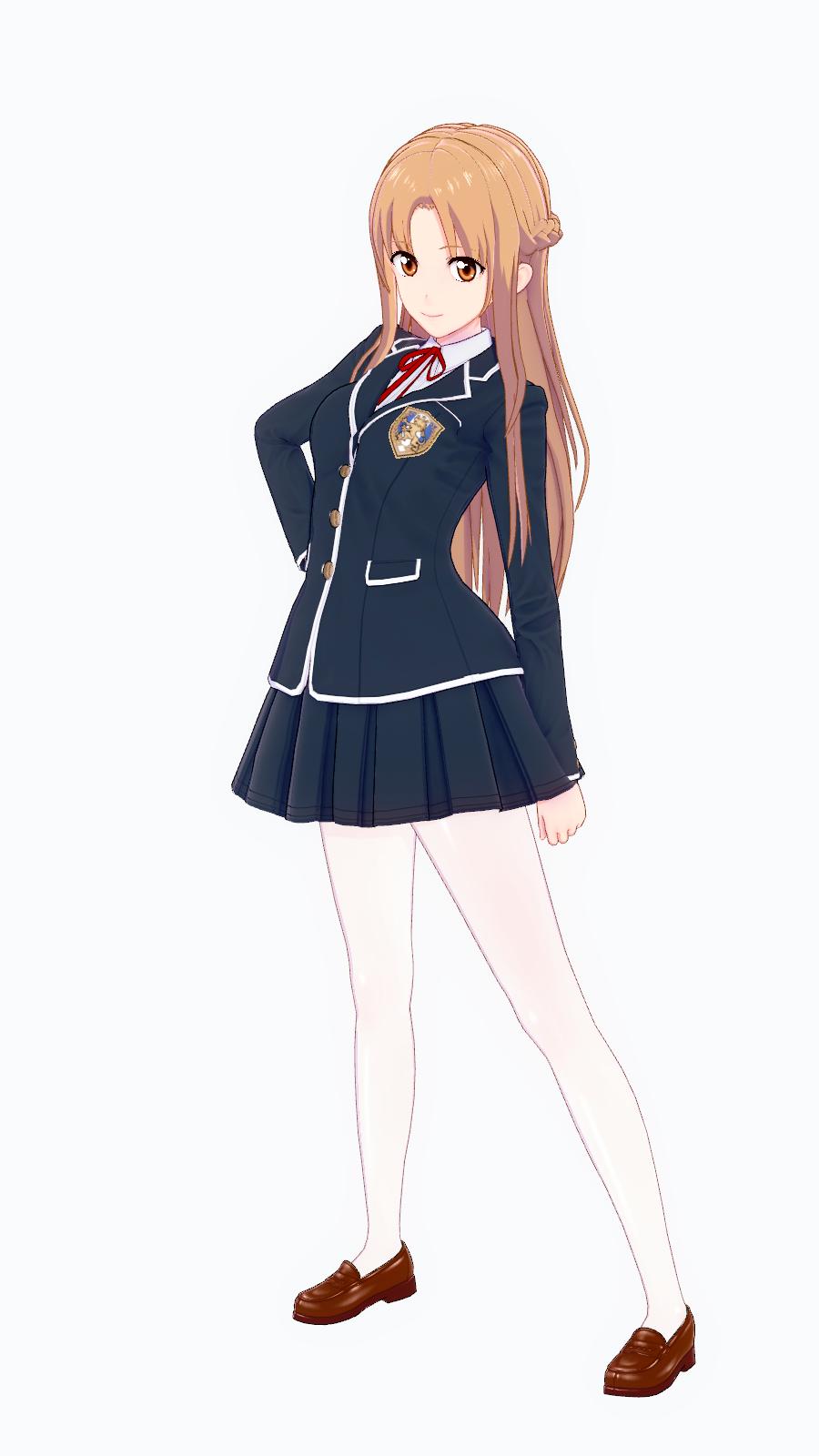 たっきぃ on X: SAOのアスナ、pixivにUpしましたよ。30分で出来た！自分の手持ちになかったので作ってみました。版権キャラ好きは既に作るかなにかしているとは思うけどー。  #コイカツ #SAO #アスナ t.coI3960GhI4A  X