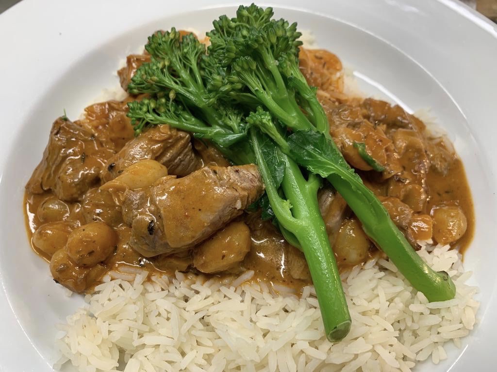 One of our yummy beef special #beefweek #stroganoff #restaurant #pub #deliciousfood #newforest #lymington #theroyaloak #yummy #tender #foodenvy