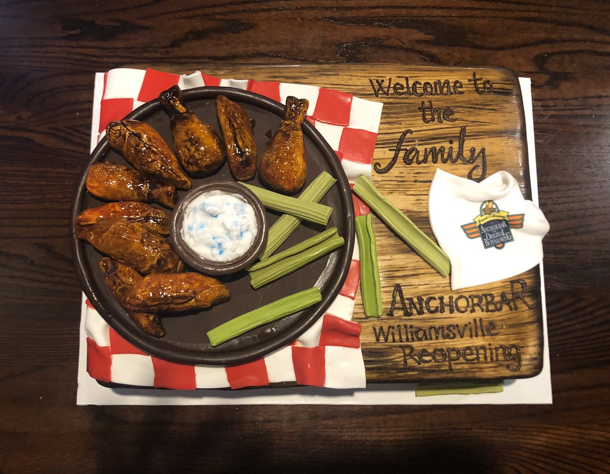 GRAND re-opening of the Transit Road Location! Thank you Muscoreils Bakery for this AMAZING cake! @ 6635 Transit Rd