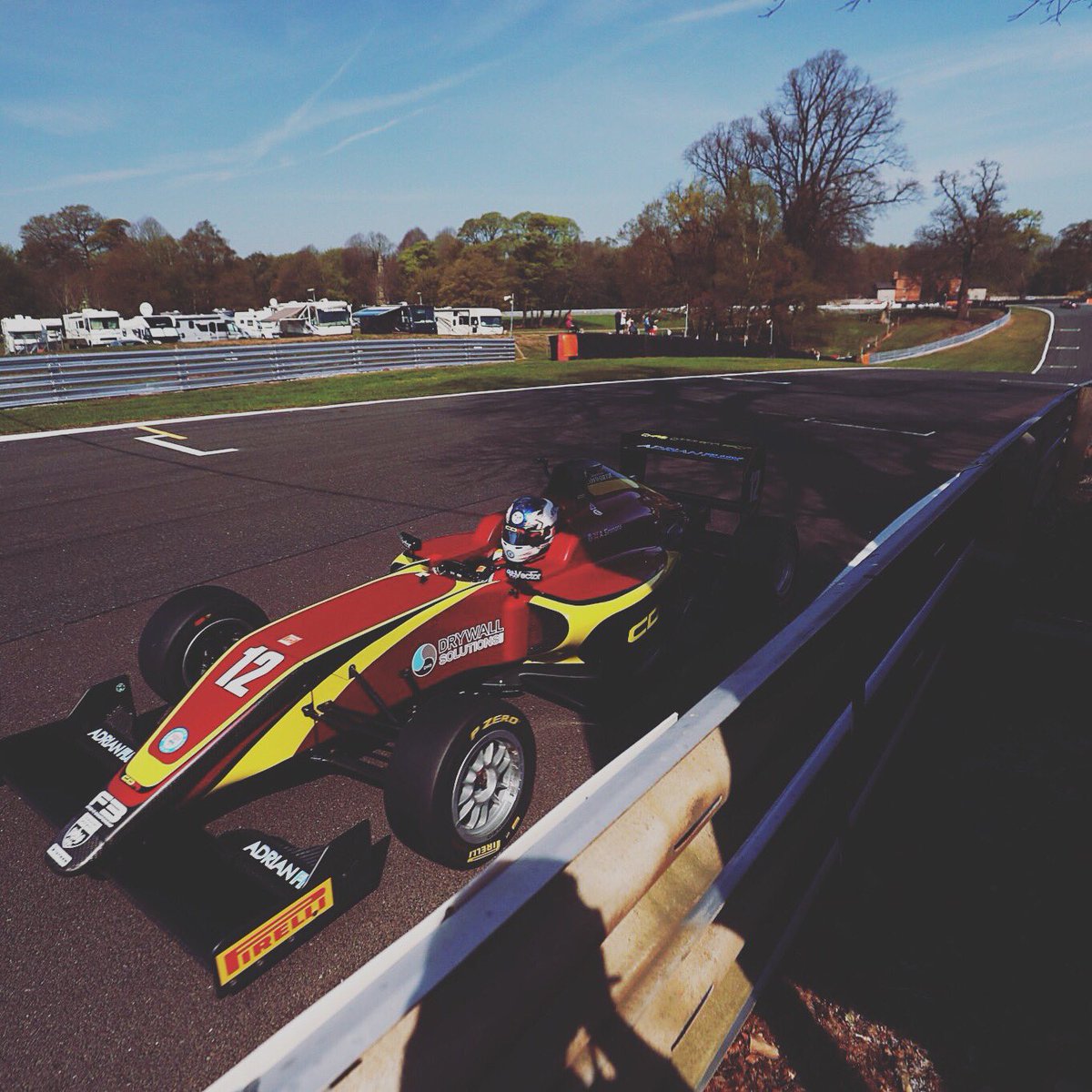 ayrton_simmons's tweet image. Good end to the weekend finishing P2 on the road in race 3. I was given a 1 second penalty after gaining an unfair advantage which was totally unintentional. Looking forward to Snetterton in a few weeks time! #Red12