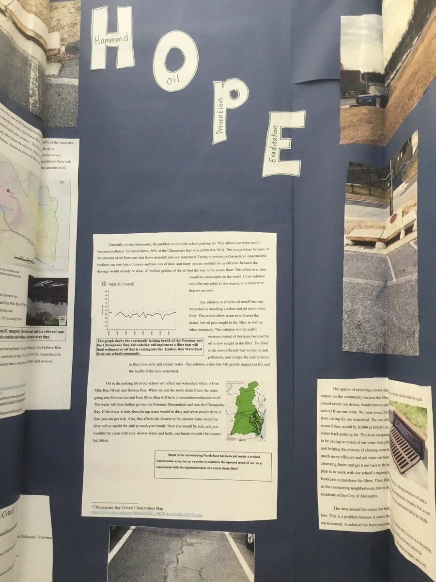 CivicTREK_ACPS's tweet photo. Great morning being inspired by @ACPSk12 students and their solutions to environmental issues! Thank you #novaseas19 @earthforce for giving students a voice! And to teachers like @enviro_warriors who make room in their classrooms for #servicelearning and #pbl https://t.co/Z7Pm6DXyqx