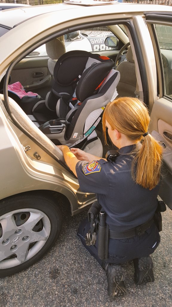 Have your car seat inspected by an  <a href="/BrocktonPolice/">Brockton Police</a> Officer certified car seat technician.
We schedule appointments on Wednesday evenings from 4 -7. To schedule an appointment, please call 508-897-5208.
#ChildSafety