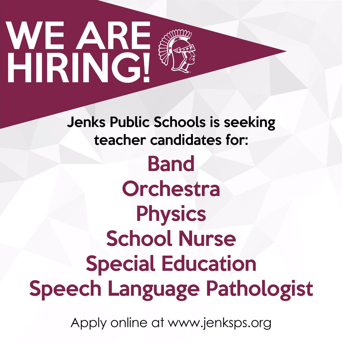 Jenks Public Schools tweet media