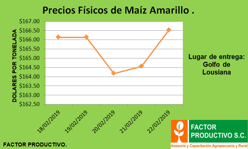 ProductivoC's tweet photo. En la tercer semana de FEBRERO, los precios del maíz amarillo tuvieron un leve repunte.
Síguenos en nuestras redes sociales para mantenerte informado de las tendencias de los granos básicos.
https://t.co/rZlONQloXX https://t.co/sk4KUdIIw7