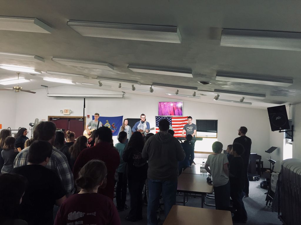WOLRevive's tweet photo. We had a great morning spent at both Johnstown Christian School and Champion Christian School! God is at work, and we are so excited to be with them again tomorrow! https://t.co/vFbdotaWDi