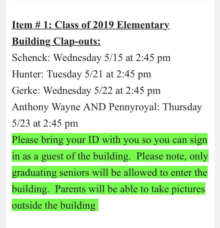 CLASS of 2019 tweet media