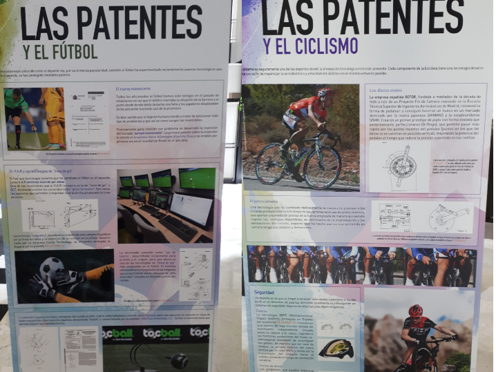 Hoy se ha inaugurado en la <a href="/OEPM_es/">OEPM</a> la exposición itinerante “Aspirar al Oro. La Propiedad Intelectual e Industrial y el Deporte”.  Estará expuesta  en el vestíbulo de entrada de la OEPM. El 29 de abril se expondrá en el Consejo Superior de Deportes: lnkd.in/dYDJ2g4