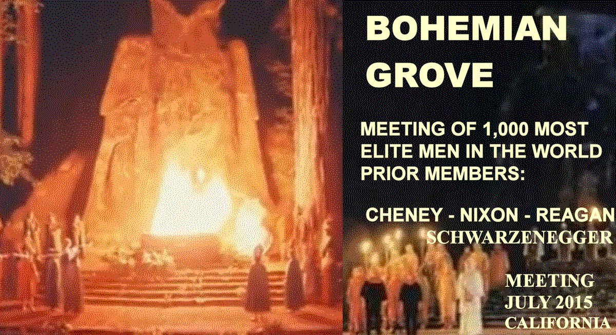 @Wandaspangler2 @meNabster @sofalabeira @inabster @Kal1_Furies @PaulTruthTelle1 @lisa_alba Let's all pray & imagine paratroopers storming Bohemian Grove this July 15th. Then make it a national park, drive the evil out. Let Mother Earth heal from all that evil...