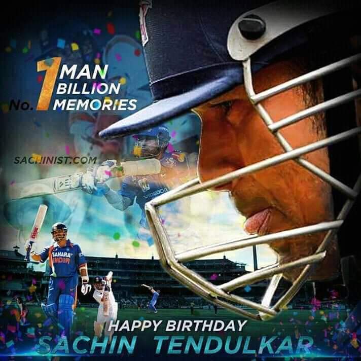 Happy birthday Sachin Tendulkar...... 