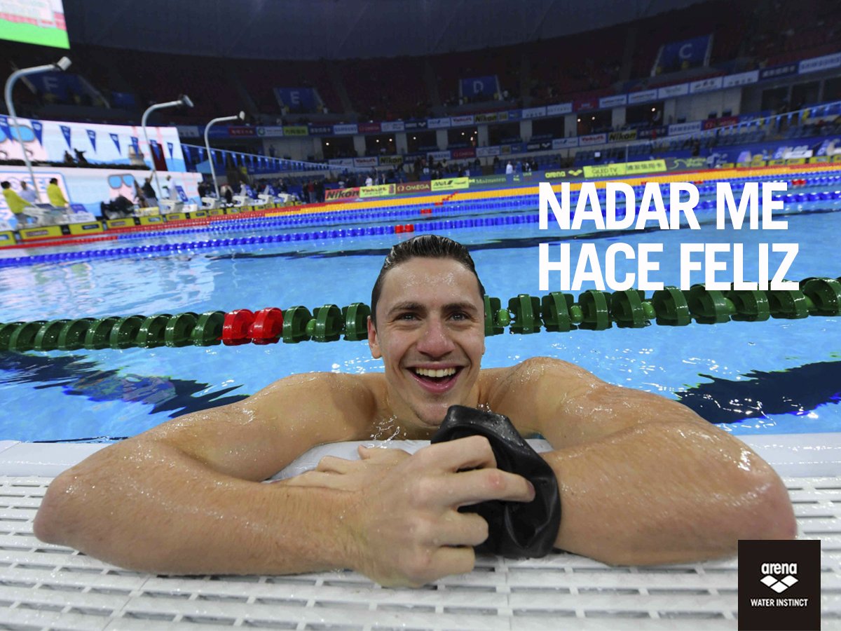 Nosotros encontramos la felicidad en una alberca ¿Y tú? 😎👌🏊‍♂️