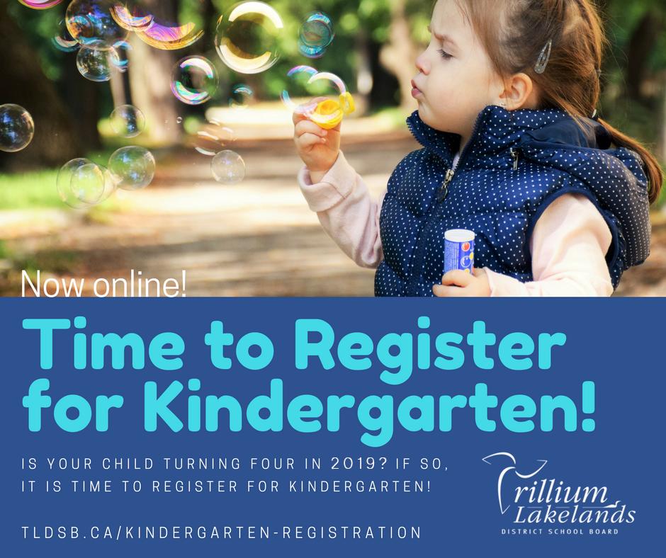 TLDSB's tweet photo. If you haven't registered your child yet for kindergarten starting in September 2019, please do so soon. It helps us to plan for appropriate staffing in our schools. More info: https://t.co/z7vVnao52n https://t.co/wnb5QyygEe