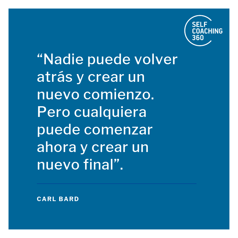 selfcoaching360's tweet photo. Nadie puede volver atrás y crear un nuevo comienzo. Pero cualquier puede comenzar ahora y crear un nuevo final. #motivación #vida #desarrollopersonal #coaching #cita #escuela #selfcoaching360 https://t.co/n798Uo5oYx