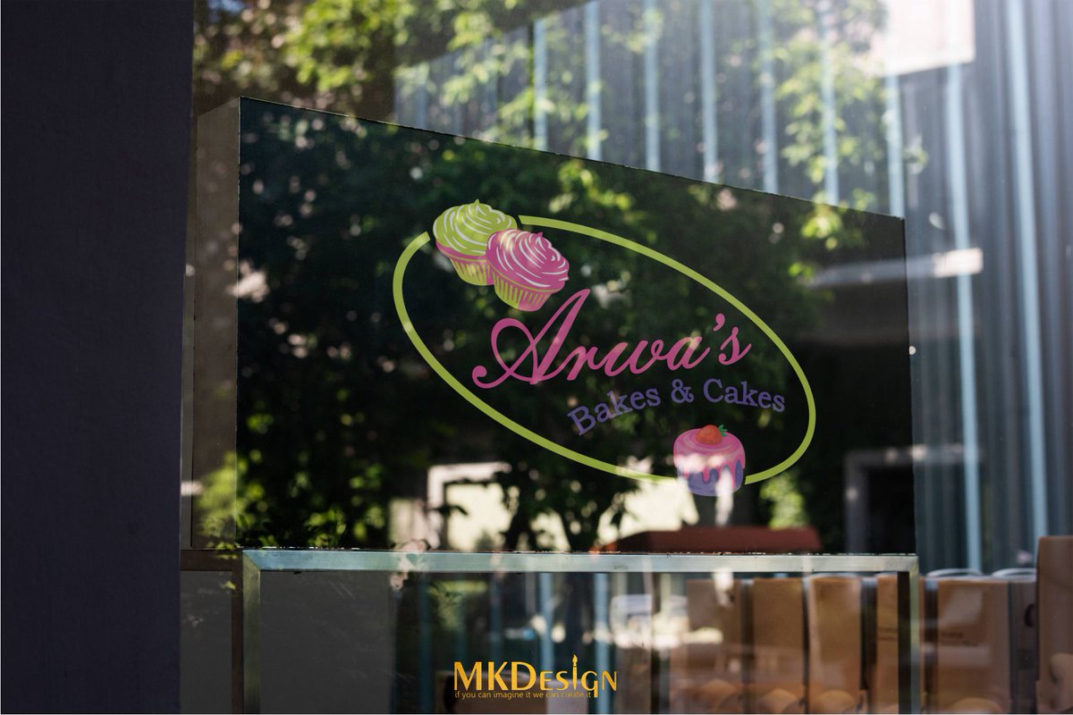 _MKDesign_'s tweet photo. Arwa's Bakes and Cakes Logo Design

#mkdesign #logodesign #bakerslogodesign https://t.co/nyvX3zjZ1l