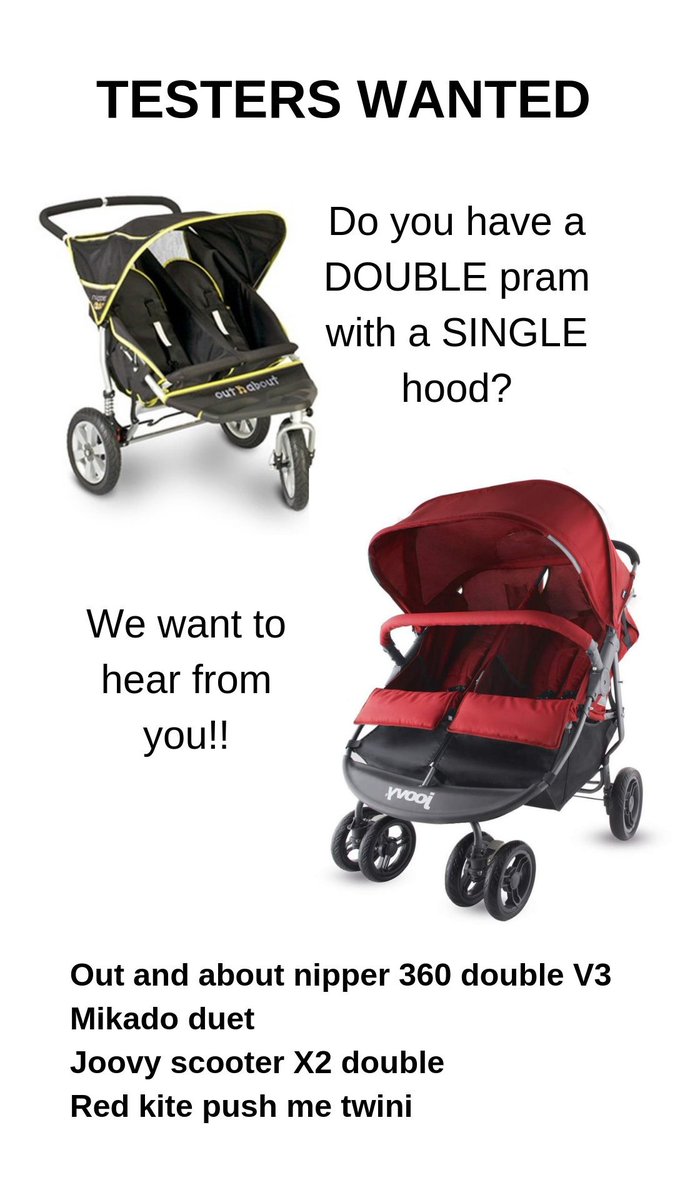 mikado double pram