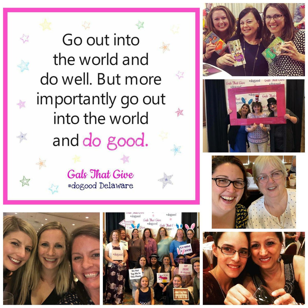 Thank you to all that attended &amp; donated to support Girl Scouts. We are excited to announce that the #dogood community raised $5,840 (which will help support low income girls in Kent County). Gals That Give has now raised over $274,240 for local non-profits! #netde #gals4charity