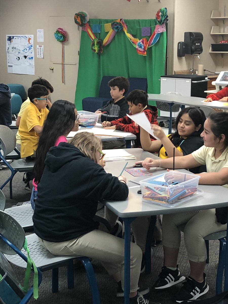 6_SETA's tweet photo. Celebrating #NationalPoetryMonth and #WorldBookDay @KruegerLibrary today. Thank you Mrs.Lewis for the great learning stations. #KSAT360 #RootEdKSAT #RootEdKrueger @SWatsonKSAT @PRINCIPALRUBIO @ksatsbest @WeTeach8KSAT @rreute https://t.co/HePTiOO0Rw