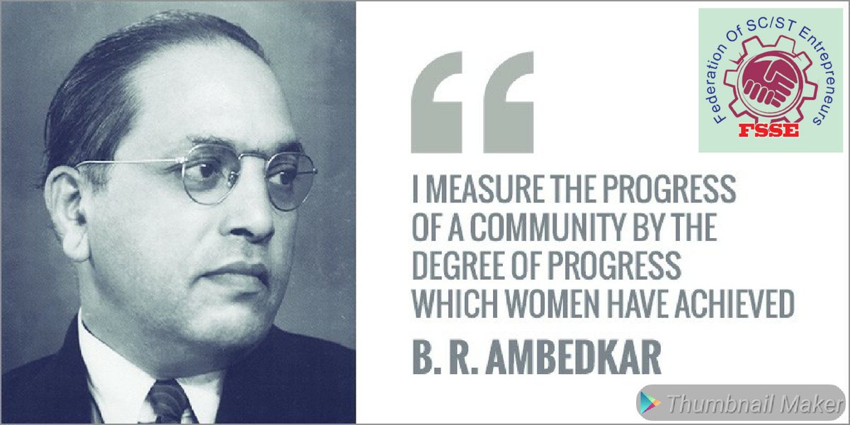 anilrohitfsse's tweet image. I Measure the progress of a community by the Degree of Progress which women have Achieved. 
Dr. B.R.Ambedkar
#fsse #anilrohit #brambedkar #babasaheb