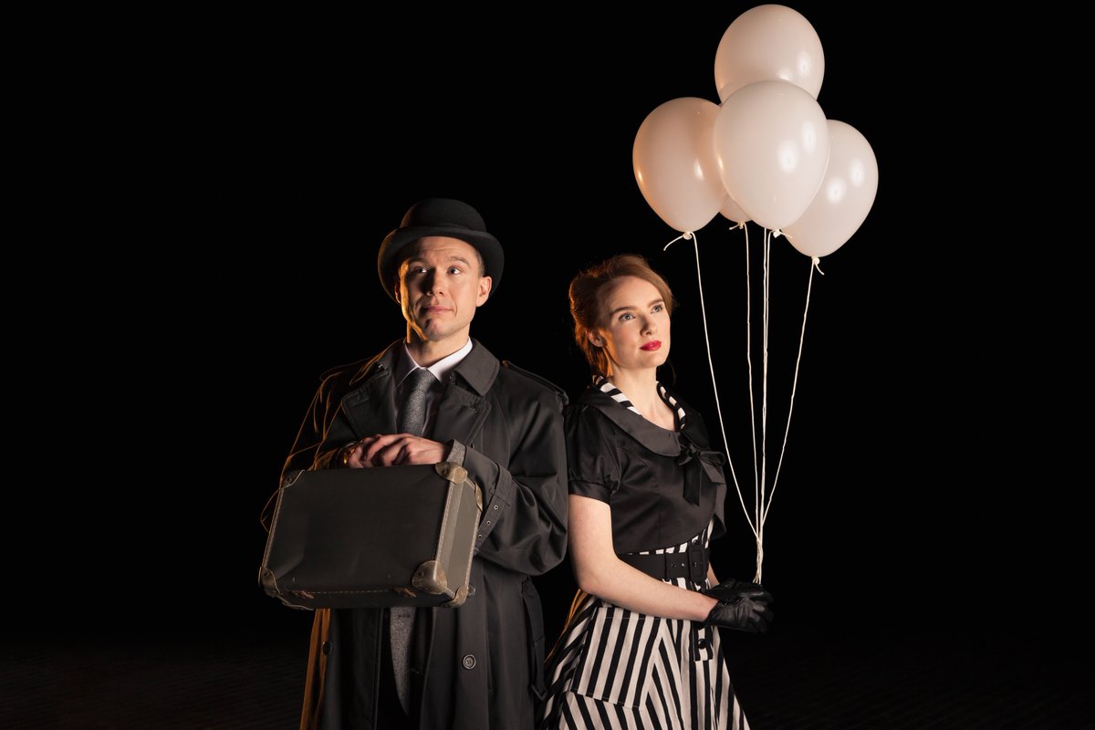 Speaking of <a href="/AmourTheMusical/">Amour The Musical</a>, 👁️👀 at these stunning character portraits of <a href="/tushaw/">Gary Tushaw</a> as Dusoleil &amp; <a href="/annaobyrne/">Anna O'Byrne</a> as Isabelle, the woman he woos in war-ravaged #Paris. (Stunning 📸 work, <a href="/ScottRylander/">Scott Rylander</a>!) 

You really wanna win our competition now, don't you?!
stagefaves.com/competitions/A…