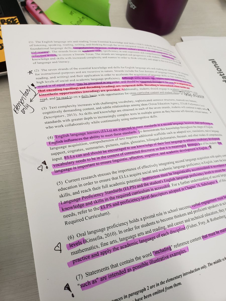 DericaTurner's tweet image. Back on the grind, digging into the new ELAR standards @R10ELA. You can&apos;t coach what you don&apos;t know!🤷‍♀️📝📖 #IntentionalPractices #SharpeningMyTools
