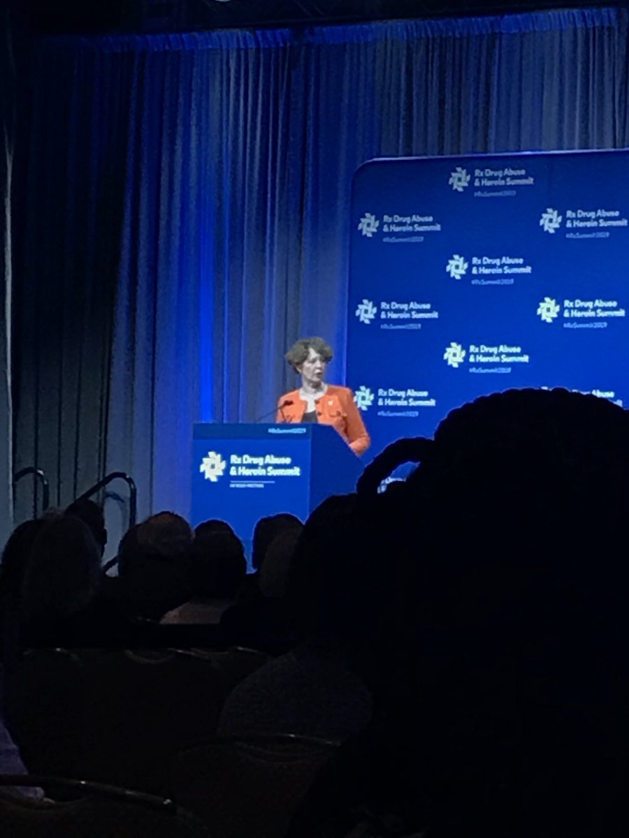 missmau79's tweet photo. “The US has the drug problem...We are the demand and we have got to change this.” @SusanWBrooks sharing the fact that the US is 4% of the world population and consumes 80% of the worlds #opioids . #RxSummit2019 #opioidcrisis https://t.co/Fia0AiQXn7