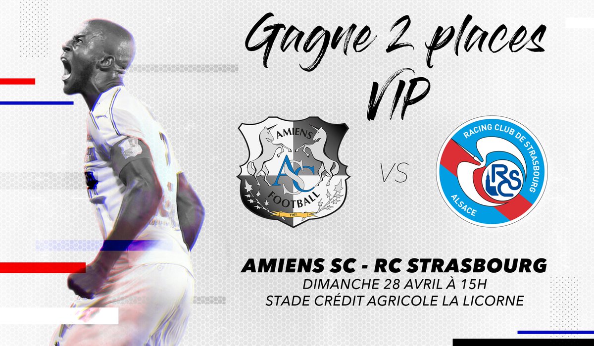 Cadeau du jour !
On vous fait gagner deux places VIP pour le match important de ce dimanche face à Strasbourg !
Pour participer, il suffit de RT la publication.

Tirage au sort entre les participants ce vendredi !