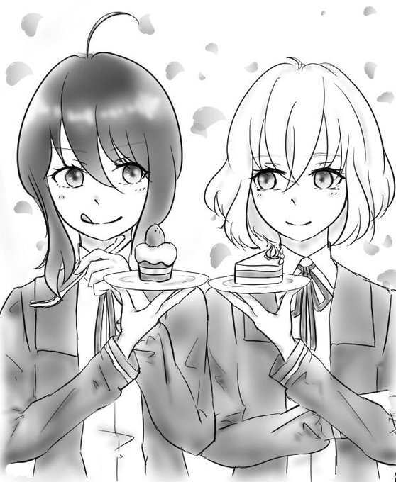 ミニキャラと等身大のギャップを晒すんーのtwitterイラスト検索結果