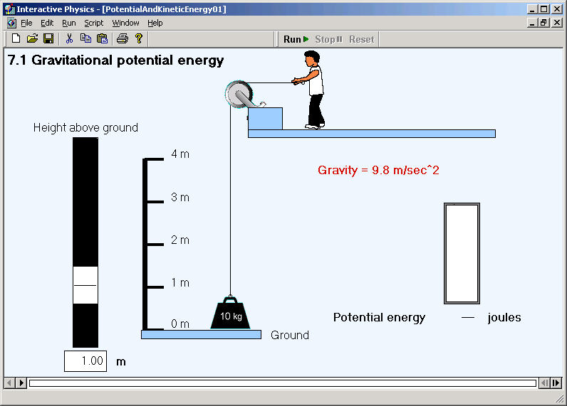 SimPhysics's tweet image. Potential energy can be a tricky topic for students. Try Interactive Physics for simple visualization. design-simulation.com/IP/demo.php  #model #edtechchat #Simulation #design #energy #k12