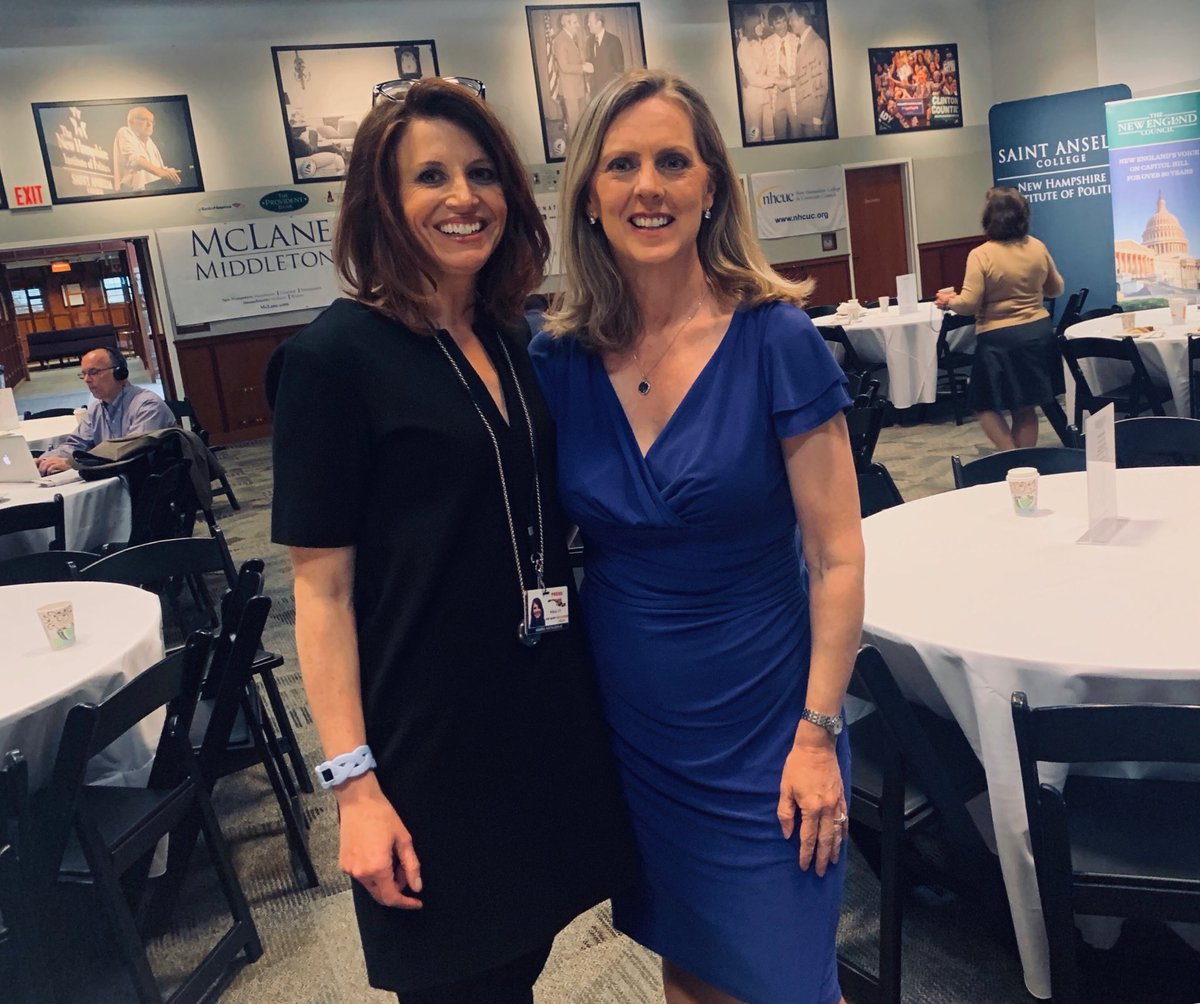 Twitter-এ Alison King NBC10 Boston: "So fun to see my one-time \u2066@NECN\u2069  intern \u2066@kateamaraWBAL\u2069 at #PoliticsandEggs. We always knew she\