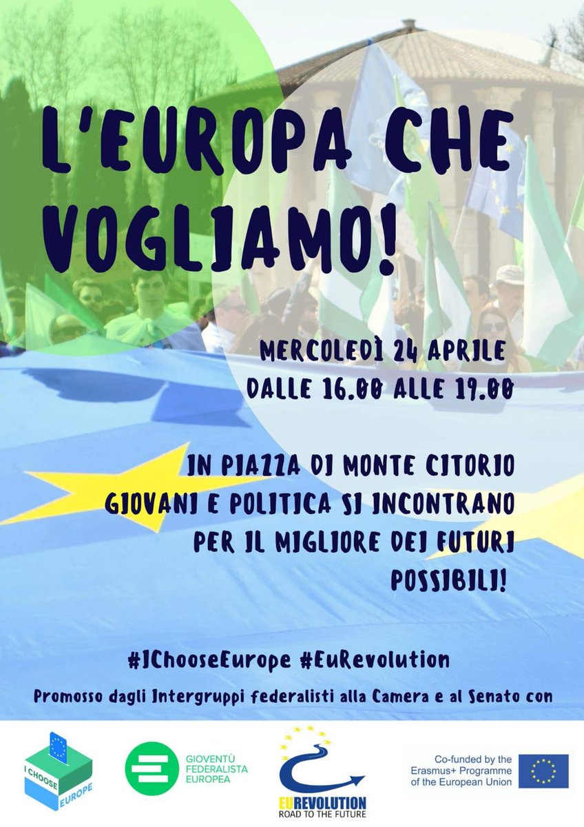 Laura Garavini (@lauragaravini) on Twitter photo Vi aspettiamo domani in Piazza di Monte Citorio per #leuropachevogliamo. Con giovani da tutta #Europa per incontrare candidati a #Europee2019 Con @Antonio_AA17 e <a href="/ckyenge/">Cécile Kyenge</a> <a href="/gualtierieurope/">Roberto Gualtieri</a> <a href="/DantiNicola/">Nicola Danti</a> <a href="/BeatriceCovassi/">Beatrice COVASSI</a> <a href="/AngeloBolaffi/">Angelo Bolaffi</a> <a href="/AlessiaCentioni/">alessia centioni</a> #IChooseEurope #EuRevolution Vi aspettiamo domani in Piazza di Monte Citorio per #leuropachevogliamo. Con giovani da tutta #Europa per incontrare candidati a #Europee2019 Con @Antonio_AA17 e <a href="/ckyenge/">Cécile Kyenge</a> <a href="/gualtierieurope/">Roberto Gualtieri</a> <a href="/DantiNicola/">Nicola Danti</a> <a href="/BeatriceCovassi/">Beatrice COVASSI</a> <a href="/AngeloBolaffi/">Angelo Bolaffi</a> <a href="/AlessiaCentioni/">alessia centioni</a> #IChooseEurope #EuRevolution