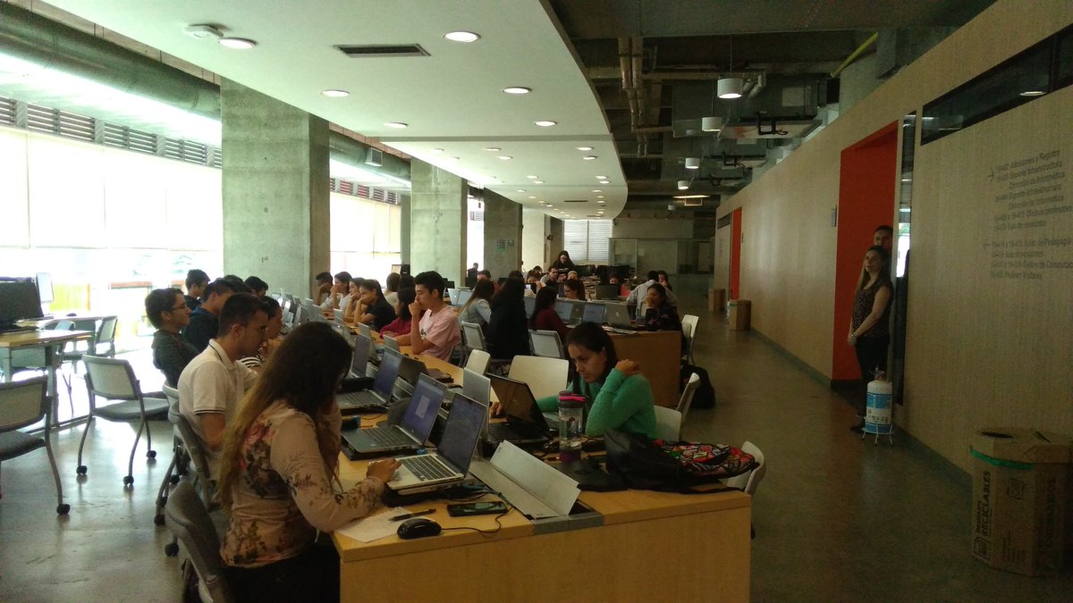 biblioeafit's tweet photo. La Biblioteca @EAFIT apoya el Concurso de ortografía de CELEE y la Escuela de Humanidades en el #DíadelIdioma📔✏️ https://t.co/cVRflIMXO1