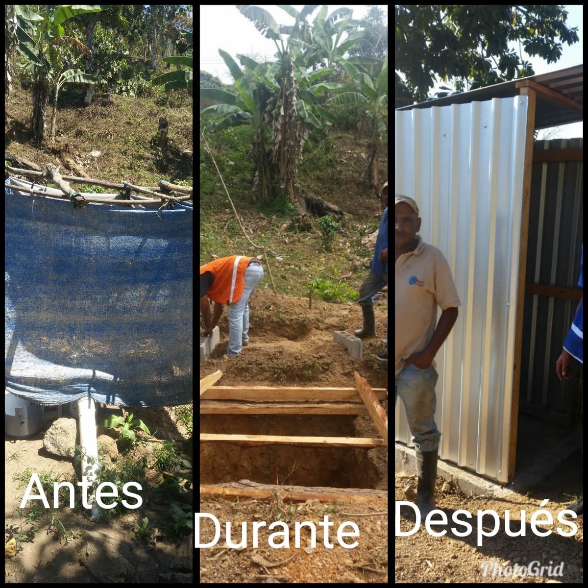 Sedesolhn's tweet photo. ¡Hasta el último rincón del país! 
Don Ever Adalberto Lara del Encino en Esquipulas del Norte, Olancho, cuenta ahora con letrina, gracias al Gobierno del Presidente @JuanOrlandoH. 
#MaquinariaSEDIS #CumpliendoSueños #CambiandoVidas https://t.co/a1IswtFSNy