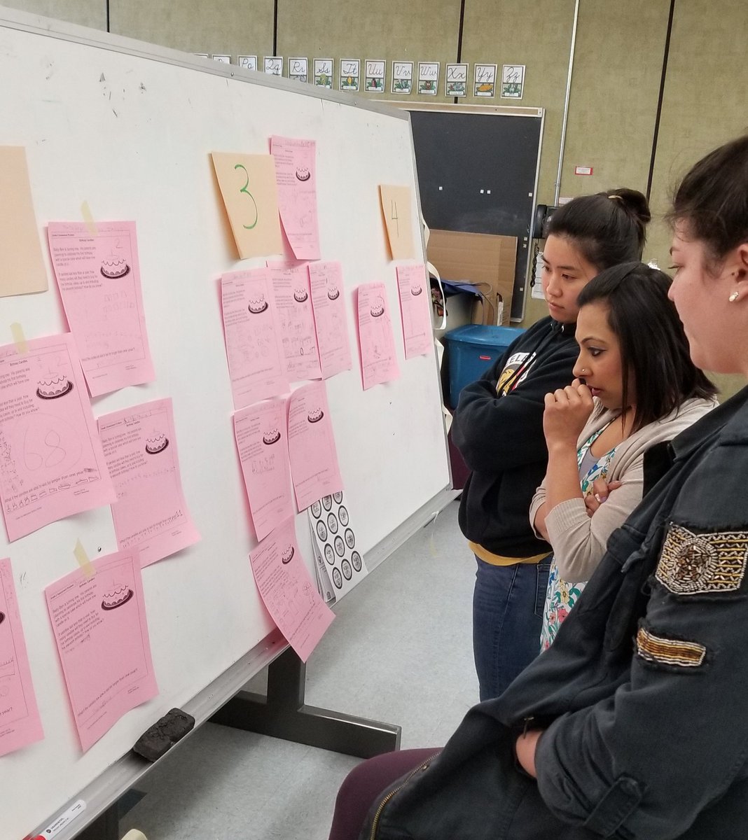 It was a pleasure to lead Math PD @ #Keeler school yesterday. Staff worked on calibration to engage in professional dialogue about fair and accurate assessment practice. Thx to MsMask for bringing ss samples ...cont in comments
#WeAreCBE #cbemath #elemmathchat #iteachmath