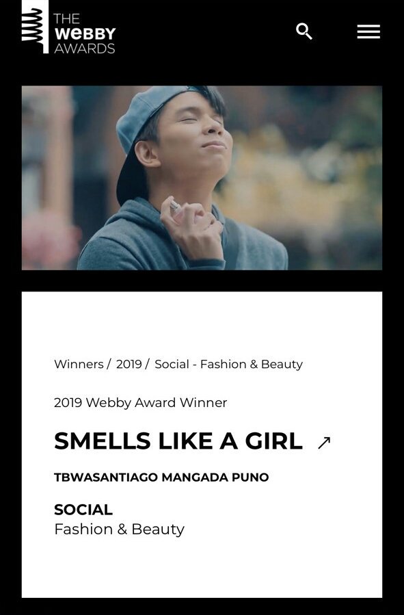 tbwasmp's tweet photo. Yehey! @TheWebbyAwards 
@benchtm @BCbench https://t.co/FDoWdfA8Lq
