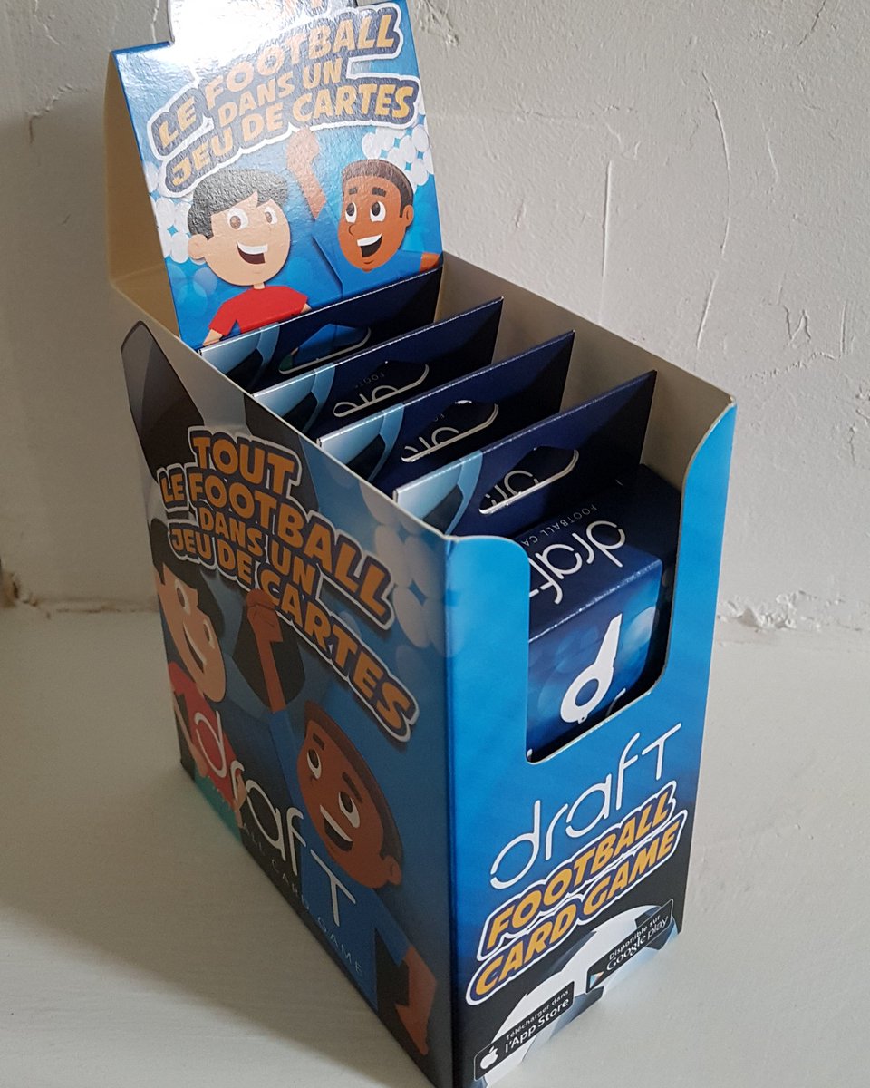 Draft dispo dans les enseignes MAG Presse et Maisons de la presse #draft #football #card #game