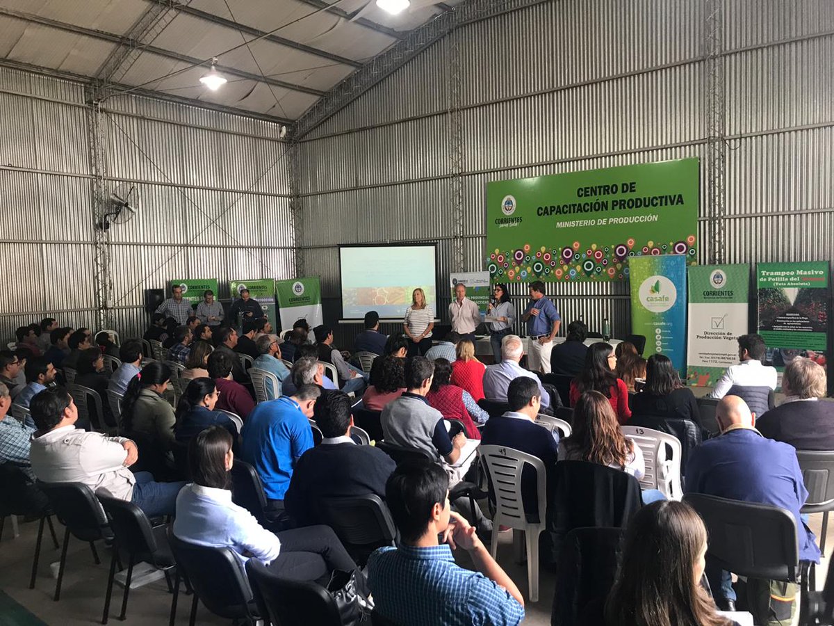 MercedesMnimo's tweet photo. @AgroindustriaAR @SenasaAR 
@intaargentina 
@CorrientesGob 
Estamos con el 2 taller practico sobre #BPA frutihorticola en #Corrientes. Mas de 80 inscriptos!!! Seguimos formando profesionales! 
@amanda_fuxman 
@FerLangoni https://t.co/Pb5revvT1w