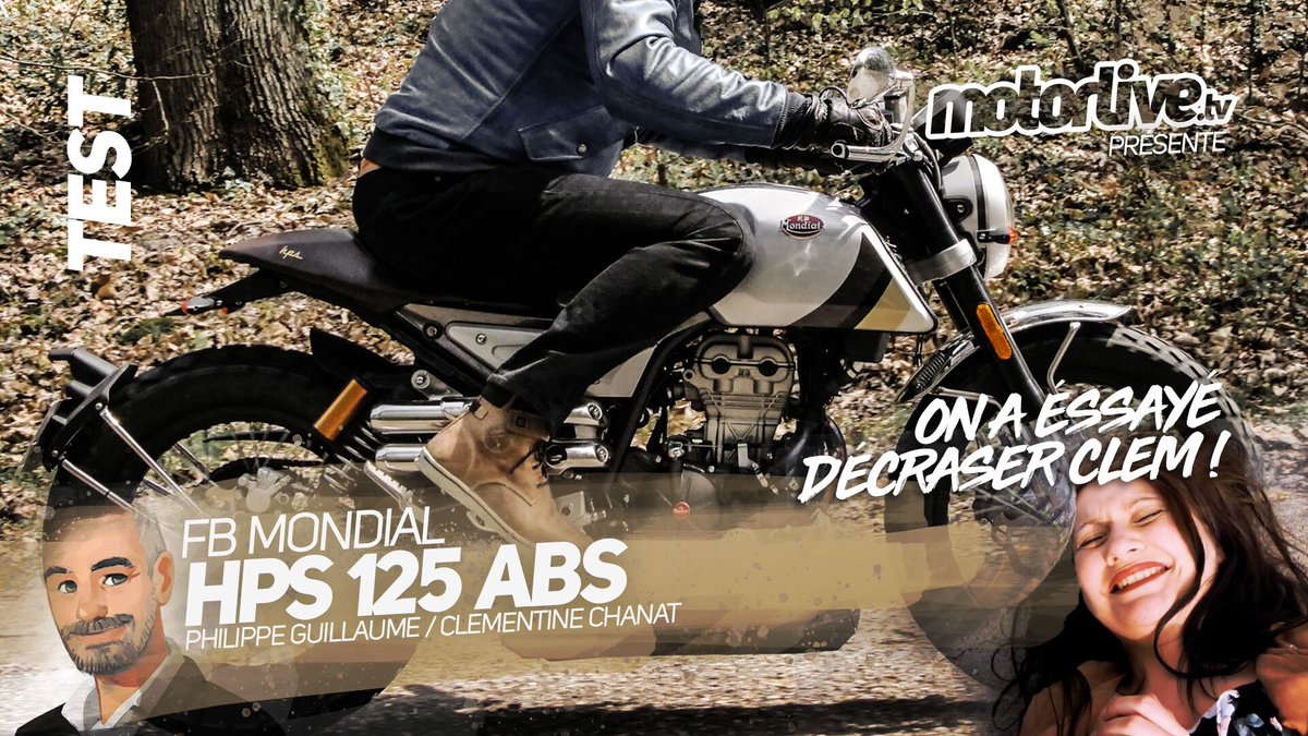 motorlive_tv's tweet photo. FB MONDIAL HPS 125 ABS | TEST MOTORLIVE
https://t.co/FB4NnOeOiU
#FBMondialHPS125 #FBMondial #Motorlive #Essai https://t.co/GvaIkMMA1f